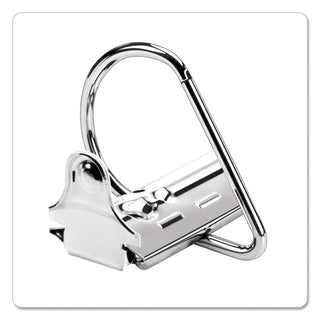 Cardinal® ExpressLoad ClearVue Locking D-Ring Binder, 1 1/2" Cap, 11 x 8 1/2, Black (CRD49111)