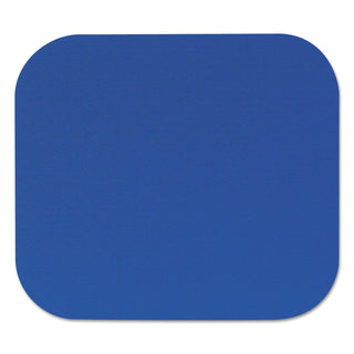 Fellowes® Polyester Mouse Pad, 9 x 8, Blue (FEL58021)