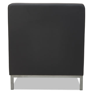 Alera® QUB Series Armless L Sectional, 26.38w x 26.38d x 30.5h, Black (ALEQB8116)