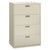 HON® 600 Series Four-Drawer Lateral File, 36w x 18d x 52.5h, Light Gray (HON684LQ)