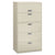 HON® 600 Series Five-Drawer Lateral File, 36w x 18d x 64.25h, Light Gray (HON685LQ)