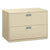 HON® 600 Series Two-Drawer Lateral File, 42w x 18d x 28h, Putty (HON692LL)