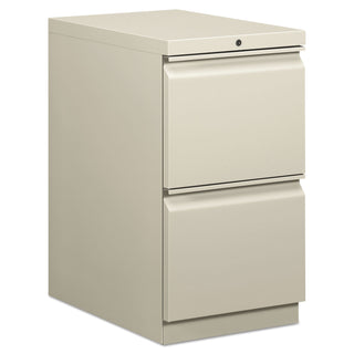 HON® Efficiencies Mobile File/File Pedestal, 15w x 22.88d x 28h, Light Gray (HON33823RQ)