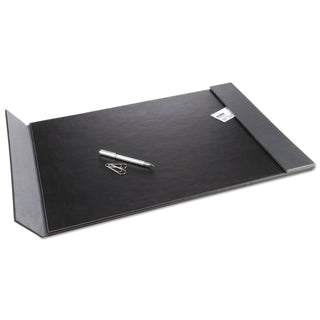 Artistic® Monticello Desk Pad with Fold-Out Sides, 24 x 19, Black (AOP5240BG)