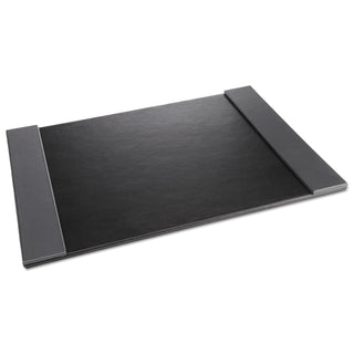 Artistic® Monticello Desk Pad with Fold-Out Sides, 24 x 19, Black (AOP5240BG)
