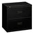 HON® 400 Series Two-Drawer Lateral File, 36w x 18d x 28h, Black (BSX482LP)