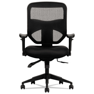 HON® VL532 Mesh High-Back Task Chair, Supports up to 250 lbs., Black Seat/Black Back, Black Base (BSXVL532MM10)