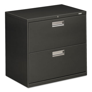 HON® 600 Series Two-Drawer Lateral File, 30w x 18d x 28h, Charcoal (HON672LS)