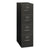 HON® 310 Series Four-Drawer Full-Suspension File, Letter, 15w x 26.5d x 52h, Charcoal (HON314PS)