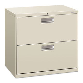 HON® 600 Series Two-Drawer Lateral File, 30w x 18d x 28h, Light Gray (HON672LQ)