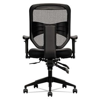 HON® VL532 Mesh High-Back Task Chair, Supports up to 250 lbs., Black Seat/Black Back, Black Base (BSXVL532MM10)