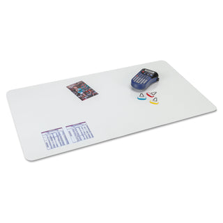 Artistic® KrystalView Desk Pad with Antimicrobial Protection, 22 x 17, Clear (AOP6070MS)