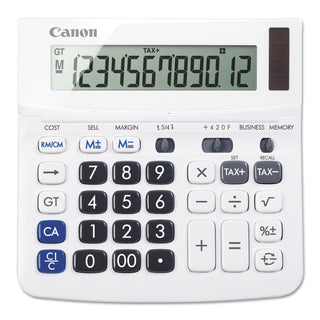 Canon® TX-220TSII Portable Display Calculator, 12-Digit, LCD (CNMTX220TSII)