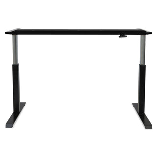 Alera® AdaptivErgo Pneumatic Height-Adjustable Table Base, 26.18" to 39.57", Black (ALEHTPN1B)