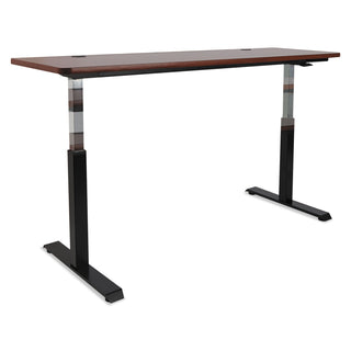 Alera® AdaptivErgo Pneumatic Height-Adjustable Table Base, 26.18" to 39.57", Black (ALEHTPN1B)