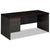 HON® 38000 Series Left Pedestal Desk, 66w x 30d x 29.5h, Mahogany/Charcoal (HON38292LNS)