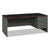 HON® 38000 Series Right Pedestal Desk, 72w x 36d x 29.5h, Mahogany/Charcoal (HON38293RNS)