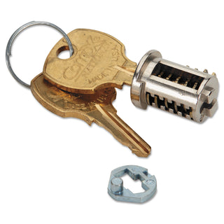 HON® Removable Lock Core Replacement Kit, Brushed Chrome (HONF23CX)
