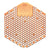 Fresh Products Wave 3D Urinal Deodorizer Screen, Orange, Mango Fragrance, 10 Screens/Box (FRS3WDS60MAN)