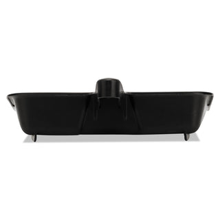 Rubbermaid® Commercial Heavy-Duty Dustpan, 8.25 x 12.25 , Polypropylene, Charcoal (2005CH)