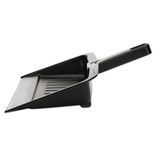 Rubbermaid® Commercial Heavy-Duty Dustpan, 8.25 x 12.25 , Polypropylene, Charcoal (2005CH)