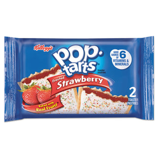 Kellogg's® Pop Tarts, Frosted Strawberry, 3.67 oz, 2/Pack, 6 Packs/Box (KEB31732)