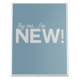 deflecto® Classic Image Slanted Sign Holder, Portrait, 8 1/2 x 11 Insert, Clear (DEF69701)