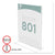 deflecto® Superior Image Double Sided Sign Holder, 8 1/2 x 11 Insert, Clear (DEF590801)