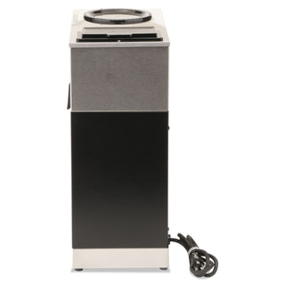 BUNN® VPR Two Burner Pourover Coffee Brewer, Stainless Steel, Black (BUNVPR)