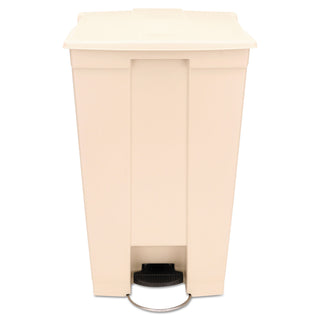Rubbermaid® Commercial Legacy Step-On Receptacle, 23 gal, Polyethylene, Beige (RCP614600BG)