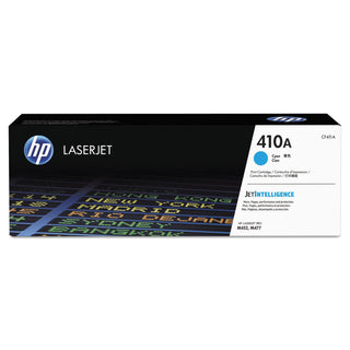 HP 410A, (CF411A) Cyan Original LaserJet Toner Cartridge (HEWCF411A)