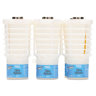 Rubbermaid® Commercial TCell Microtrans Odor Neutralizer Refill, Blue Splash, 1.62oz (RCPFG402112)