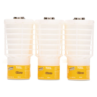 Rubbermaid® Commercial TCell Microtrans Odor Neutralizer Refill, Citrus, 1.62 oz, 6/Carton (RCP402113CT)