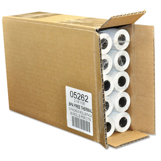 Iconex™ Direct Thermal Printing Thermal Paper Rolls, 2.25" x 55 ft, White, 50/Carton (ICX90781283CT)
