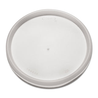 Dart® Plastic Lids for Foam Cups, Bowls and Containers, Flat, Vented, Fits 6-32 oz, Translucent, 1,000/Carton (DCC20JL) (DRC20JL)