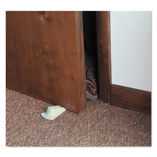 Master Caster® Big Foot Doorstop, No Slip Rubber Wedge, 2 1/4w x 4 3/4d x 1 1/4h, Beige (MAS00900)
