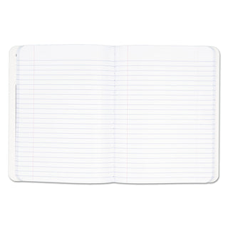 Mead® Composition Book, Wide/Legal Rule, Black Cover, 9.75 x 7.5, 100 Sheets (MEA09910)