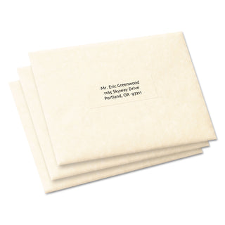 Avery® Copier Mailing Labels, Copiers, 1 x 2.81, Clear, 33/Sheet, 70 Sheets/Pack (AVE05311)