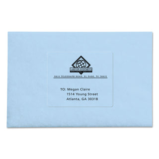 Avery® Matte Clear Easy Peel Mailing Labels w/ Sure Feed Technology, Laser Printers, 3.33 x 4, Clear, 6/Sheet, 50 Sheets/Box (AVE5664)