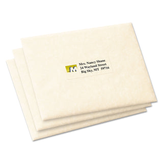 Avery® Matte Clear Easy Peel Mailing Labels w/ Sure Feed Technology, Inkjet Printers, 1 x 2.63, Clear, 30/Sheet, 10 Sheets/Pack (AVE18660)