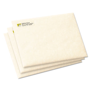 Avery® Matte Clear Easy Peel Mailing Labels with Sure Feed Technology, Inkjet Printers, 0.5 x 1.75, Clear, 80/Sheet, 25 Sheets/Pack (AVE08667)
