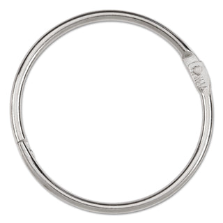 ACCO Metal Book Rings, 2" Diameter, 50 Rings/Box (ACC72205)
