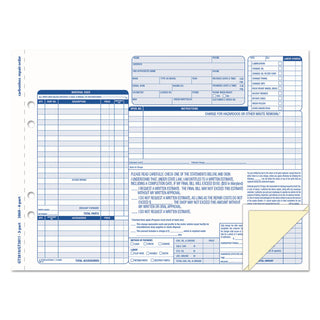 TOPS™ Auto Repair Four-Part Carbonless, Four-Part Carbonless, 8.5 x 11, 50 Forms (TOP3869)