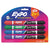 EXPO® 2-in-1 Dry Erase Markers, Broad/Fine Chisel Tip, Assorted Colors, 4/Pack (SAN1944655)