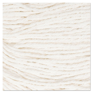 Boardwalk® Super Loop Wet Mop Head, Cotton/Synthetic Fiber, 5" Headband, Medium Size, White, 12/Carton (UNS502WH-CS)