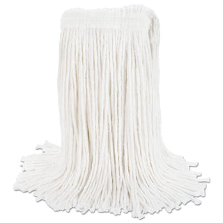 Boardwalk® Cut-End Wet Mop Head, Rayon, No. 20, White (BWK2020REA)
