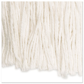 Boardwalk® Cut-End Wet Mop Head, Rayon, No. 20, White (BWK2020REA)