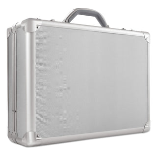 SOLO® Pro Attaché, 17.3", 18" x 5" x 13", Titanium (USLAC10010)