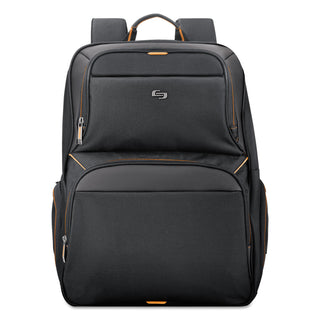 SOLO® Urban Backpack, 17.3", 12 1/2" x 8 1/2" x 18 1/2", Black (USLUBN7014)