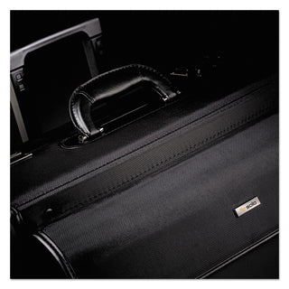 SOLO® Classic Rolling Catalog Case, 16", 18" x 8" x 14", Black (USLPV784)